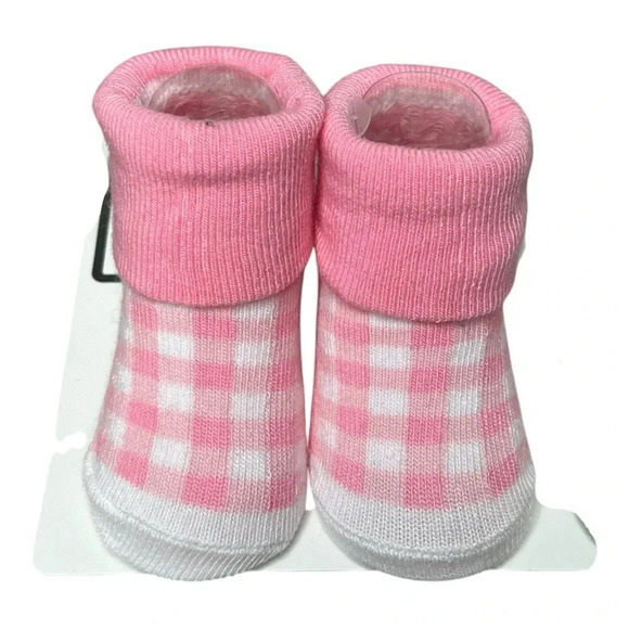 Duck Duck Goose Baby Bib and Socks 5 pc Set Fruit Pastels 0-9 Months NWT - Picture 6 of 10